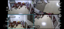 防術(shù)四畫(huà)面監控攝像頭手機遠程wifi高清監控器360度無(wú)死角帶夜視全景可對話(huà)追蹤農村院子可防水室戶(hù)外 曬單實(shí)拍圖