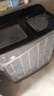 揚(yáng)子半自動洗衣機(jī)大容量家用雙桶雙缸洗衣機(jī)脫水雙筒 15公斤玄武灰不銹鋼雙桶-店長推薦款 曬單實(shí)拍圖