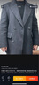 伯爵卓爾高端全羊毛雙面呢大衣100%男士2025秋冬季新款中長(cháng)款通勤男裝外套 月夜黑 【新批次-無(wú)內膽】 XL (180) 曬單實(shí)拍圖
