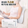 WayourCare腰部按摩器背部按摩儀導軌全背熱敷按摩墊車(chē)載護腰部靠墊送父母禮物 曬單實(shí)拍圖