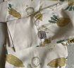 童泰（TONGTAI）嬰兒套裝春秋季純棉寶寶衣服兒童家居服內衣上衣高腰褲子黃色90cm 曬單實拍圖