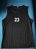 BROTHERS TOGETHER籃球運動(dòng)背心飛人aj23健身跑步無(wú)袖坎肩速干訓練t恤男女 3204黑23號 L (身高181-187CM) 曬單實(shí)拍圖