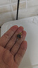 周大福七夕禮物氣質(zhì)名媛黑色鋯石三角耳釘純銀2025新款耳夾輕奢小眾耳飾 黑色幾何三角耳釘 曬單實(shí)拍圖