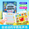 會(huì )說(shuō)話(huà)的早教書(shū)0-6歲兒童手指點(diǎn)讀書(shū)有聲書(shū)兒童玩具學(xué)習早教機六一兒童節禮物女孩男孩 曬單實(shí)拍圖