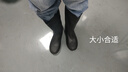 勞保雨鞋男士防砸防刺穿鋼頭鋼底工地安全防護鞋高筒加絨保暖雨靴 080高筒鋼頭鋼底 【國標合格品】 43 曬單實(shí)拍圖