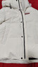 鴨鴨（YAYA）時空道宇系列短款羽絨服女冬季新款三防保暖外套男女同款 月光白色 M 【推薦110-130斤】 曬單實拍圖