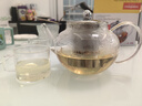金灶（KAMJOVE） 玻璃泡茶壺耐高溫304不銹鋼過(guò)濾花茶壺飄逸杯煮茶壺簡(jiǎn)約式茶藝壺 A-08【800ml】搭配玻璃茶杯4個(gè) 曬單實(shí)拍圖