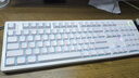 GANSS 3087TPro/3104TPro/3108TPro客制化機(jī)械鍵盤(pán)高斯三模RGB無(wú)線鍵盤(pán)藍(lán)牙2.4G有線熱插拔辦公游戲鍵盤(pán) 3104TPro白色【GASKET結(jié)構(gòu)】三模RGB KTT靜音紅 曬單實(shí)拍圖