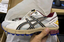 亞瑟士ASICS男鞋跑鞋抓地穩定越野運動(dòng)鞋耐磨跑步鞋 GEL-KAHANA 8 FL 白色/黑色 40 曬單實(shí)拍圖