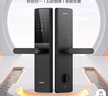 海爾（Haier）智能門鎖智能鎖指紋鎖密碼鎖防盜門鎖電子鎖家用入戶門 T15 曜石黑 【基礎款】 曬單實拍圖