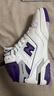 NEW BALANCE穩(wěn)定緩震小白鞋高幫休閑籃球板鞋 BB650RCF-D 白紫   42 曬單實拍圖