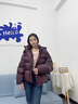 波司登25年冬季羽絨服泡芙女士寬松短款泡芙加厚脫卸帽立領(lǐng)外套 曬單實(shí)拍圖