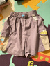 巴拉巴拉嬰兒褲子寶寶短褲2025夏裝薄款男女童時(shí)尚洋氣舒適萌208225110201 曬單實(shí)拍圖