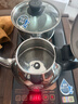 金灶（KAMJOVE）全自動上水電熱水壺 茶臺燒水壺全自動一體保溫恒溫熱水壺 H-K9 H-K9【20*37CM臺嵌兩用】 曬單實拍圖