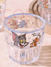 【正版授權】貓和老鼠聯(lián)名高顏值玻璃杯豎紋水杯防滑卡通禮品 貓和老鼠粉色【單個(gè)裝】 曬單實(shí)拍圖