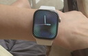 Apple/蘋果 Watch S11 智能手表GPS款42毫米玫瑰金色鋁金屬表殼淡桃粉色運(yùn)動型表帶M/L MEUP4CH/B 曬單實(shí)拍圖