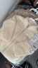 優(yōu)衣庫嬰幼兒寶寶長(cháng)絨搖粒絨拉鏈茄克長(cháng)袖外套25秋冬新款478434 01 乳白色 80 曬單實(shí)拍圖