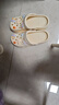 名創(chuàng  )優(yōu)品（MINISO）洞洞鞋女款2025新款eva防滑防臭沙灘鞋增高涼拖鞋女夏季外穿 卡其+海洋星星(10個(gè))滴塑 36-37 曬單實(shí)拍圖