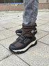 最冬天雪地靴男士戶(hù)外棉鞋厚底防寒高幫男鞋加厚保暖靴子防水防滑 D558灰綠 44 曬單實(shí)拍圖
