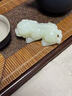 喜?？嫡胸旛饔袷职鸭[件桌面玄關(guān)柜辦公桌擺件開(kāi)業(yè)禮品新中式家居 祥瑞貔貅-玉石擺件手把件 曬單實(shí)拍圖