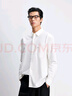 杰克·瓊斯（JACK&JONES） 男裝秋季商務(wù)休閑通勤上班純棉舒適純色寬松長(cháng)袖襯衫225305017 曬單實(shí)拍圖
