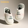 巴拉巴拉兒童拖鞋春秋男童女童室內家居男孩棉麻拖鞋四季透氣輕便寶寶麻拖 曬單實(shí)拍圖