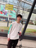 安踏（ANTA）無(wú)帽衛衣男秋季新款圓領(lǐng)加絨加厚長(cháng)袖寬松大碼休閑套頭運動(dòng)服 -3純凈白/復古綠 L 曬單實(shí)拍圖