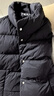 坦博爾秋冬羽絨服短款女士馬甲背心90鴨絨休閑保暖外套 黑色 M (165) 曬單實(shí)拍圖