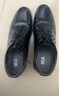 海瀾之家HLA皮鞋男士商務(wù)休閑秋冬德比正裝鞋子男H135/H171 黑色42 曬單實(shí)拍圖