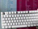 宏碁（acer）OKW213機械鍵盤(pán)108鍵全鍵無(wú)沖有線(xiàn)側刻鍵盤(pán)鼠標套裝RGB背光旋鈕電腦電競游戲辦公鍵盤(pán) 白色正刻【全鍵無(wú)沖】 青軸（游戲玩家推薦） 曬單實(shí)拍圖