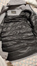 雅戈爾（YOUNGOR）羽絨服男連帽中長(cháng)款羽絨服錦綸耐穿舒適透氣男士上衣外套 VRYL439984EQA灰色 L 175/96A 曬單實(shí)拍圖