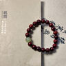 月印百川小葉紫檀手串 男女款高油密佛珠蜜蠟和田玉多寶文玩手鏈 【10mm】和田玉款 曬單實(shí)拍圖