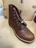 RED WING紅翼8085工裝靴6寸鐵道工D頭油鞣皮牛皮銅褐色男鞋馬丁靴 銅褐色 7.5 (美碼D頭) 曬單實(shí)拍圖
