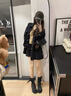 卡拉美拉（Caramella）光腿神器打底褲襪女秋冬季加絨加厚裸感美腿顯瘦膚色連腳褲襪 曬單實(shí)拍圖