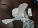 物克 宿舍風(fēng)扇床上蚊帳內小吊扇床上靜音小型微風(fēng)吊扇學(xué)生寢室下鋪用睡眠遙控定時(shí)戶(hù)外露營(yíng)懸掛小風(fēng)扇 FS6B插電版【2米USB+線(xiàn)控】冰川白 曬單實(shí)拍圖