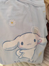 Hello Kitty女童內衣套裝秋季兒童睡衣洋氣大童家居服秋衣秋褲G035天使藍170 曬單實(shí)拍圖