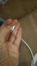 華為原裝6A數據線(xiàn) USB Type-A轉USB Type-C/1m線(xiàn)長(cháng)/支持66W（11V6A）充電 白色CC790 曬單實(shí)拍圖