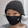 卡爾美（KELME）帽子男針織帽冬季保暖毛線(xiàn)帽運動(dòng)跑步滑雪帽騎行防風(fēng)防寒棉冷帽女 曬單實(shí)拍圖
