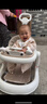 嘻優(yōu)米學(xué)步車(chē)防o型腿嬰兒2025款9個(gè)月以上寶寶防側翻多功能手推助步車(chē) 奶茶【推桿+餐盤(pán)+音樂(lè )盤(pán)+腳墊】 曬單實(shí)拍圖