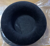 墨頓 適用HIFIMAN海菲曼耳機套HE300 HE400 400SE耳罩HE500 HE560頭戴式降噪耳機罩海綿套耳墊替換配件 黑色絨布蛋白皮拼接款耳套一對【帶卡扣】 曬單實(shí)拍圖