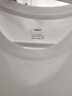 京東京造【已售300w件】短袖t恤男衣服秋季男士打底外穿 白色 XL 曬單實(shí)拍圖