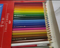 德國輝柏嘉（Faber-castell）水溶性彩鉛筆彩色鉛筆24色手繪涂色專(zhuān)業(yè)美術(shù)生繪畫(huà)筆套裝114464贈毛筆美術(shù)寫(xiě)生 曬單實(shí)拍圖