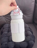 基歐歐蒂保溫杯女生可愛(ài)高顏值雙飲水杯316不銹鋼學(xué)生帶吸管杯子生日禮物 白色 500ml【贈玉桂狗公仔+貼紙 曬單實(shí)拍圖