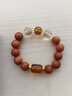 山迪2026本命年馬年女手串瑪瑙手鏈泰歲馬牛鼠兔雞平安飾品生日禮物 本命年桃木手串12mm 曬單實(shí)拍圖