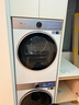 小天鵝（LittleSwan）洗烘套裝 10KG滾筒洗衣機全自動(dòng)+變頻熱泵烘干機家用 雙轉子【小烏梅3.0馭風(fēng)】VE40W+MAXW國家補貼 曬單實(shí)拍圖