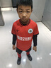 李寧（LI-NING）兒童緊身衣訓練服速干衣運動(dòng)套裝跑步男女秋冬籃球足球羽毛球服 曬單實(shí)拍圖
