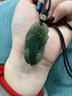 蔻詩(shī)哲 COASZE天然和田玉貔貅吊墜男女款青玉霸王貔貅玉墜情侶皮休皮丘玉石項鏈 青玉六錢(qián)--雌貔貅(男士請) 曬單實(shí)拍圖