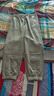 卡賓男裝 環(huán)保運動(dòng)褲秋新款創(chuàng  )意LOGO刺繡衛褲潮流寬松長(cháng)褲Y 橄欖綠88 XL /180/52 曬單實(shí)拍圖
