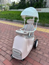 bebehaha搖搖樂(lè )嬰兒推車(chē)搖一搖遛娃神器二合一兒童手推車(chē)1-5歲英倫粉-帶篷 曬單實(shí)拍圖