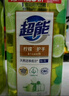 超能爆汁鮮檸洗潔精1.5kg*2 加濃 快速去油污 可直接清洗水果寶寶餐具 曬單實(shí)拍圖
